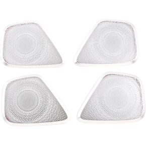 Alloy Car Door Speaker Net Cover Decorative Sticker Fit for Benz B GLB Class W247 X247 2020 Car Accessories Door Audio Speaker Cover