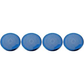 Fit for BMW F30 F32 F33 F36 3 4 Series 3GT 2013-2019 Stainless Steel Car Door Audio Speaker Cover Trim Frame Interior Accessories Door Audio Speaker Cover(Blue 4pcs)