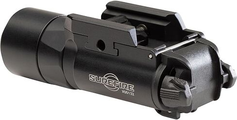 SureFire X300T-B Turbo Handgun Armlight، مصابيح LED عالية 650 لومن، أسود، يناسب مشبك Picatiiny Rail T-Slot Thumbscrew in Kuwait