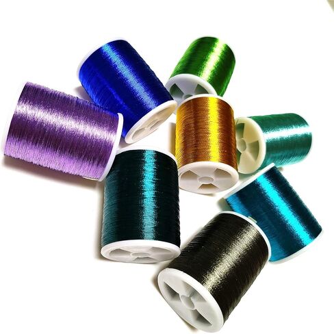 Kalavarma NCP Wrapping Thread for Fishing Rod Guide 8pcs 7 Color 175Yards/Spool in Saudi Arabia