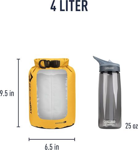 Sea to Summit View Dry Sack, See-Thru Dry Bag, 20 Liter, Yellow in Saudi Arabia