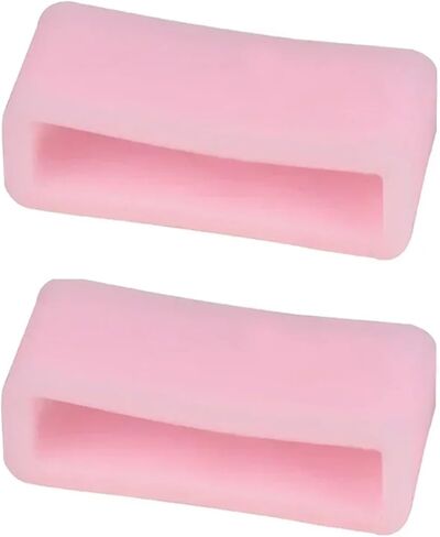 Watch Band Keepers 40pcs Silicone Strap Ring 20mm Waterproof Loops Security Holder Accessories For Smartwatch Accessories in Saudi Arabia