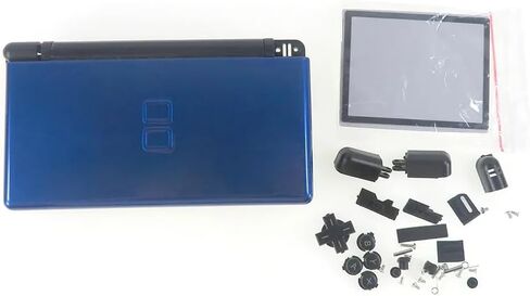 مجموعة أدوات قذيفة الإسكان البديلة مع أزرار تم تعيينها لـ Nintendo DS Lite لقطع غيار وحدة التحكم في NDSL (أخضر) in Kuwait