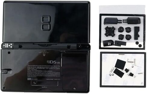 مجموعة أدوات قذيفة الإسكان البديلة مع أزرار تم تعيينها لـ Nintendo DS Lite لقطع غيار وحدة التحكم في NDSL (أخضر) in Kuwait