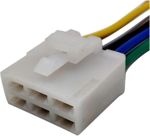 Automotive Electrical connectors 1/5/10 Set 6 Pin Voltage Regulator Rectifier Connector Plug for Eliminator 0090-665(5pcs) in Saudi Arabia