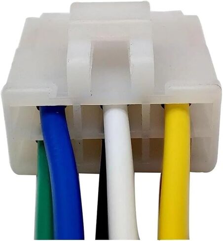 Automotive Electrical connectors 1/5/10 Set 6 Pin Voltage Regulator Rectifier Connector Plug for Eliminator 0090-665(5pcs) in Saudi Arabia