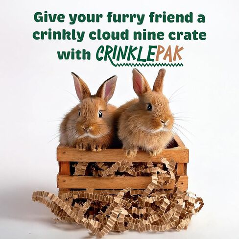 حشو أجاد الورق المجعد المصنوع في الولايات المتحدة الأمريكية من CrinklePak رائع لحزم الشحن، وتغليف الهدايا، وحشو السلة وجميع المناسبات الأخرى، 10 رطل (وردي فاتح) in Kuwait