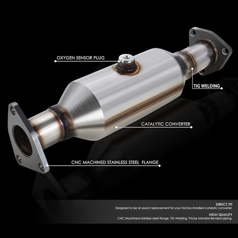 DNA MOTORING Factory Style Catalytic Converter Exhaust Pipe Compatible with 97-01 Honda CRV, OEM-CONV-034 in Saudi Arabia