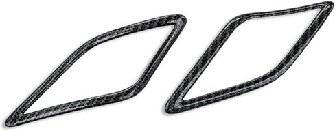 Fit for MG ZS Car Covers Speaker Sound Trim Stainless Steel Accessories Interior Styling Decoration Parts Moulding Door Audio Speaker Cover(Carbon Fiber Pattern) in Kuwait