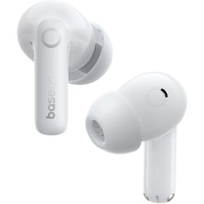 Baseus Bass BP1 Pro Noise Cancelling Wireless Earbuds, Real-Time Adaptive Noise Cancelling, Adaptive Active EQ, LDAC Hi-Res Sound, 6-Mic AI Clear Calls, 55H Playtime, IP55 Waterproof, Bluetooth 6.0