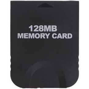 BBAUER 128MB Black Memory Card Compatible for Wii Gamecube