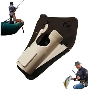 New Slide-in Fishing Rod Hip Holsters, Hands-Free Rod Holder for Fly & Bank Fishing, Quick Draw Waist Belt Gear, Durable Adjustable Portable Fish Pole Holster