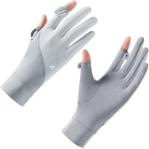Thin Fullfinger UV Protection Gloves Driving Gloves Women, Touchscreen UPF Glove Sun Protection Glove for Women