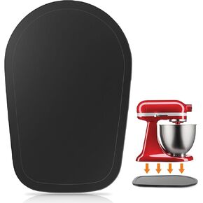 Mixer Slider for Kitchen Aid 4.5-5 Qt Tilt Head Stand Mixer, kitchen Aid Accessories and Attachments W/ 1 x Slider Board, 2 x Cord Storage, 1 x Silicone Bowl Scraper