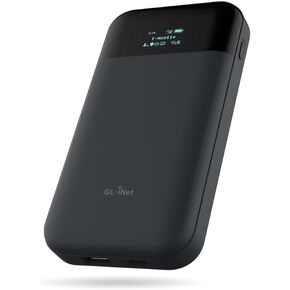 GL.Inet GL-E750V2 (MUDI) 4G LTE PORTABLE WI-FI PSPOT للسفر | جهاز Hotspot Mobile ، OpenWrt ، OpenVPN ، Wireguard ، 7000mah ، الإصدار العالمي