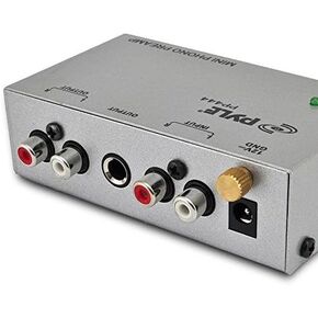 NEW Pyle PP444 Ultra Compact Phono Turntable Preamp Converts Phono to Line Level