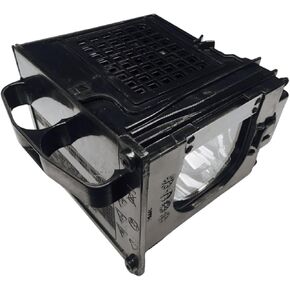 Jaspertronics™ OEM 915P049010 Lamp & Housing for Mitsubishi TVs with Philips Bulb Inside - 1 Year Warranty