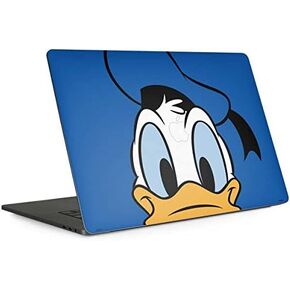 Skinit Decal Laptop Skin Compatible with MacBook Pro 15-inch with Touch Bar (2016-19) - Officially Licensed Disney Donald Duck Up Close Design