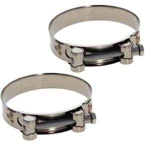 Hose Clips,Pipe Clamps,Heavy Hose Clamps 304 Stainless Steel ID 68-73mm/74-79mm/80-85mm/86-91mm/92-97mm/98-103mm/104-112mm/113-121mm/121-13mm,92,97mm 1pcs (Size : 9297mm 2pcs)