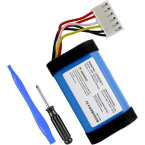 Battery for JBL Charge 5, 10500mAh Replacement Li-Polymer Battery Compatible with JBL Charge 5, JBLCHARGE5BLUAM 1AA011NA, GSP-1S3P-CH4A