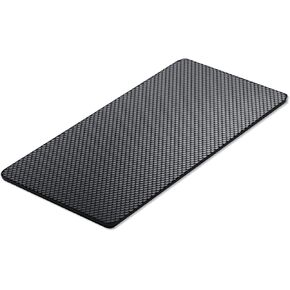 Car Dashboard Anti-Slip Placing Mat, Adhesive Silicone Pad for Car Interior, Cell Phone & Small Item Holder - Strong Viscosity, Washable& Reusable (Large)