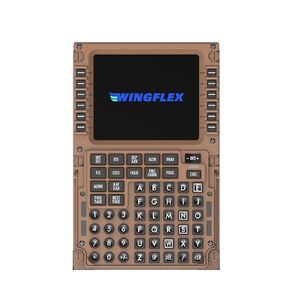 MIYEE WINGFLEX B777CDU تحكم محاكاة محاكاة اللوحة وحدة المحاكاة المحاكاة محاكاة الطيران المحاكاة الطرفية لوحة التحكم والتشغيل مع تجربة واقعية