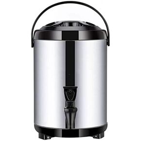 Hot and Cold Water Dispenser, Tea Hot Water Bottle, 8L / 10L / 12L, Large Capacity Insulated Beverage Dispenser, Suitable for Office, Party and Buffet, Kettle Thermostat,Red,12L