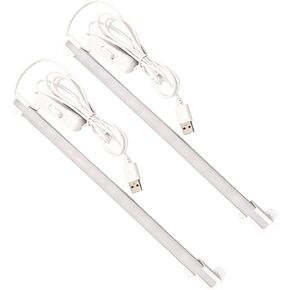 2 Pack Led Reading Strips Eye-Care Desk Lamp Led Craft Light Warm White Non-Flicking Reading Light Bar Work Study Laptop Craft Music Stand