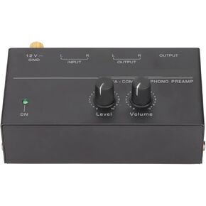 PP500 phono preamp منخفض الضوضاء الإدخال الإدخال الإدخال الإدخال حساس سجل اللاعب preamplifier لعشاق القرص الدوار (قابس الولايات المتحدة)