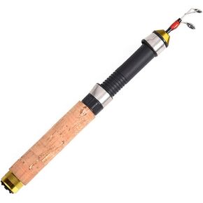 Winter Ice Fishing Rod Pole Portable Winter Fishing Rods Spinning Casting 3 Sections Fish Pole 60cm