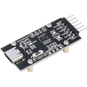 PL2303 USB to UART (TTL) Serial Port Module for Windows Linux MAC OS with Type-C Connector Onboard Power Supply TXD RXD Indicators UART TTL Level Switch Compatible 3.3V/5V Logic Level