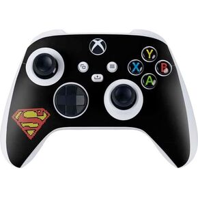 Skinit Decal Gaming Skin Compatible with Xbox Series S Controller - Officially Licensed Superman 2025 Superman & Krypto Watch The Earth Design