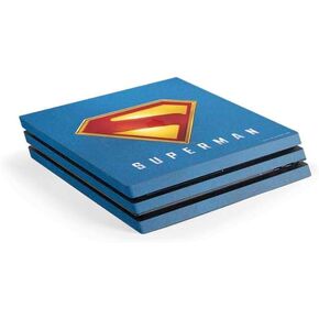 Skinit Decal Gaming Skin Compatible with PS4 Pro Console - Officially Licensed Superman 2025 Superman & Krypto Watch The Earth Design