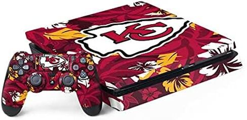 Skinit Mucal ألعاب البشرة متوافقة مع حزمة PS4 Slim - NFL Kansas City Chief Design Design in Kuwait