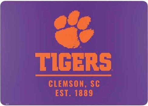Skinit Decal Laptop Skin Compatible with MacBook Air 13in M4 (2025) - Officially Licensed Clemson University Tigers Est 1889 Design in Kuwait