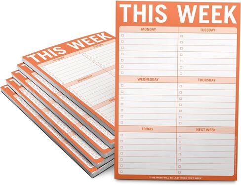 Knock Knock This Week Note Pad 6 x 9-inches in Saudi Arabia