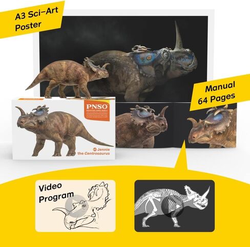 PNSO Prehistoric Dinosaur Models: (59Anthony The Styracosaurus) in Saudi Arabia