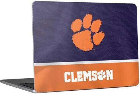 Skinit Decal Laptop Skin Compatible with MacBook Air 13in M4 (2025) - Officially Licensed Clemson University Tigers Est 1889 Design in Kuwait