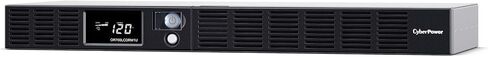 CyberPower OR500LCDRM1U Smart App LCD UPS Battery Backup and Surge Protector, 500VA/300W, 6 Outlets, AVR, 1U Rackmount, UL Certified in Saudi Arabia