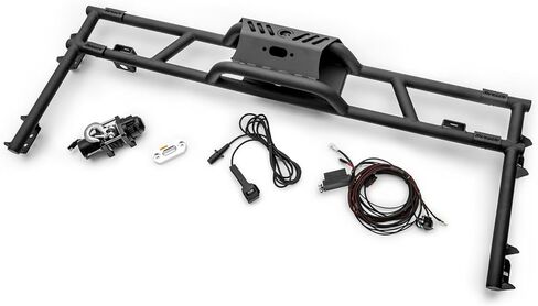 SuperATV Game Loader Rack for CFMOTO UForce 1000 | Includes 2 Cube Lights | Ultimate Hunting Upgrade with 500-Pound Winch | Robust Steel Construction | Enhanced Visibility and Versatility in Saudi Arabia