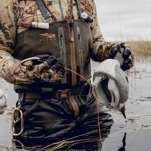 Lifetime Decoys Heyday Outdoors Duck Decoy Rig | 6ft 6oz Tangle-Free PVC-Coated Cable & Weights | Texas Decoy Rig Built for Duck Hunting (Mallard Foot Orange) in Saudi Arabia
