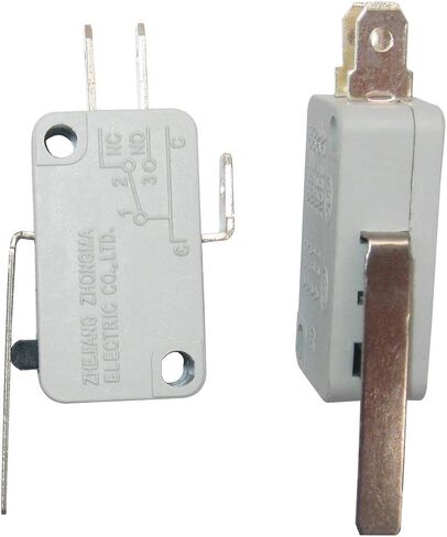 TWTADE / 10 قطع عالمية لباب الميكروويف وفريزر مايكرو الحد من سلسلة التبديل AC/DC 125V 250V V-15-1C25 Snap Action لـ Arduino in Saudi Arabia