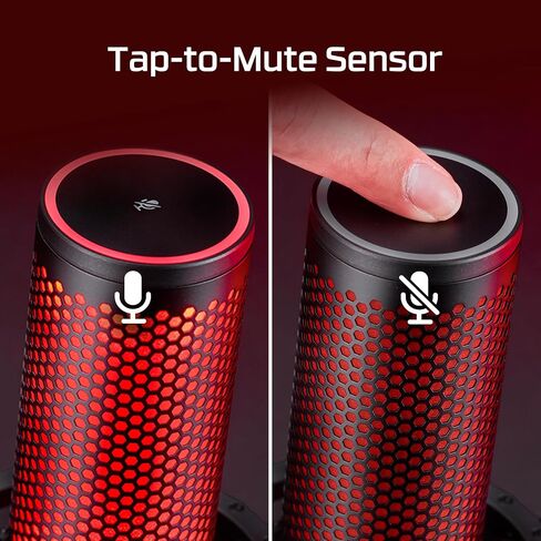 HyperX Quadcast 2 Frost – USB Microphone for Gaming, Streaming and Podcasting, with On-Board Controls, LED Lighting, Removable Shock Mount in Saudi Arabia
