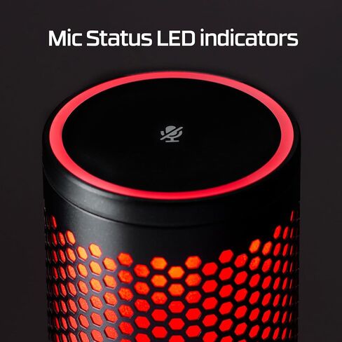HyperX Quadcast 2 Frost – USB Microphone for Gaming, Streaming and Podcasting, with On-Board Controls, LED Lighting, Removable Shock Mount in Saudi Arabia