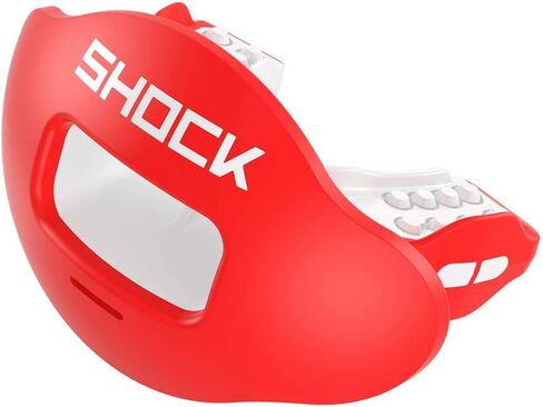Shock Doctor SD10300-60023-OSFA Max Airflow Lip Guard - Chrome Stars & Stripes Stars and Stripes Adult-OSFA in Saudi Arabia