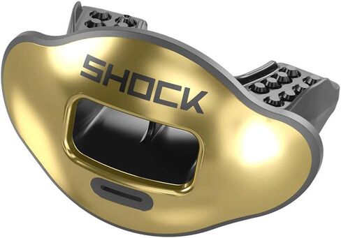 Shock Doctor SD10300-60023-OSFA Max Airflow Lip Guard - Chrome Stars & Stripes Stars and Stripes Adult-OSFA in Saudi Arabia