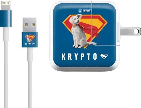 Skinit Decal Other Skin Compatible with iPad Charger (10W USB) - Officially Licensed Superman 2025 Superman & Krypto Watch The Earth Design in Saudi Arabia