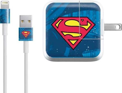 Skinit Decal Other Skin Compatible with iPad Charger (10W USB) - Officially Licensed Superman 2025 Superman & Krypto Watch The Earth Design in Saudi Arabia