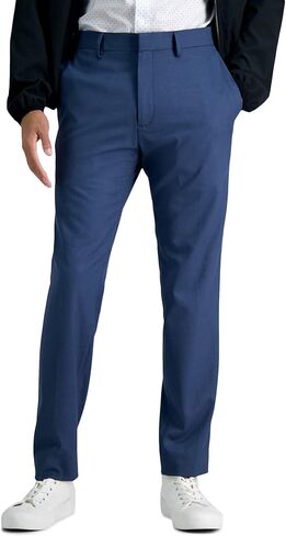 Kenneth Cole Men's Slim Fit Solid Performance Dress Pant, Oatmeal, 32W x 30L in Saudi Arabia