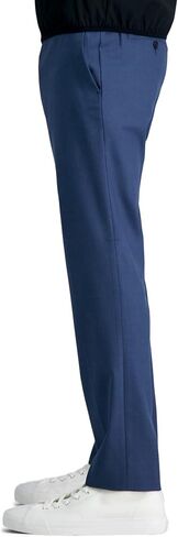 Kenneth Cole Men's Slim Fit Solid Performance Dress Pant, Oatmeal, 32W x 30L in Saudi Arabia